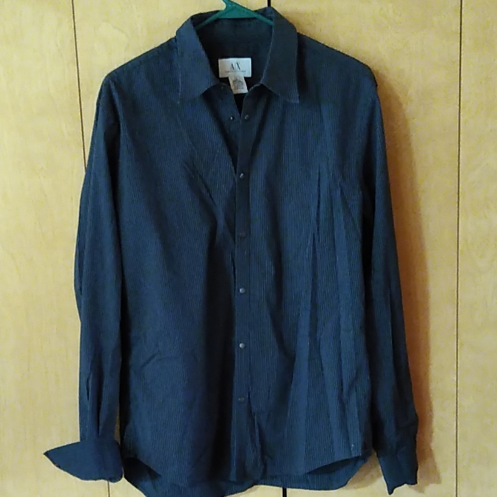 Armani Exchange men's snap down shirt